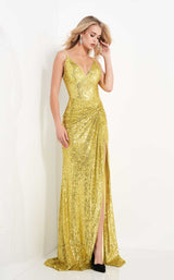 1 of 8 Jovani 06271BG Yellow