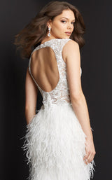 15 of 16 Jovani 06446 Off White