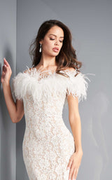 4 of 6 Jovani 06451 Ivory