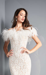 5 of 6 Jovani 06451BG Ivory