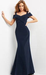 1 of 4 Jovani 06999 Navy