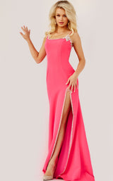 5 of 6 Jovani 09116BG Hot Pink