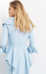 4 of 4 Jovani 07037 Light Blue