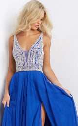 6 of 8 Jovani 07136 Royal