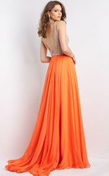 3 of 8 Jovani 07136 Orange