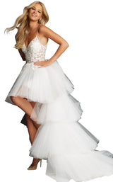 1 of 3 Jovani 07263 Off-White