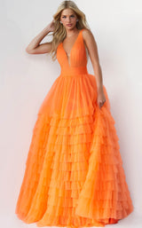 1 of 4 Jovani 07264 Orange