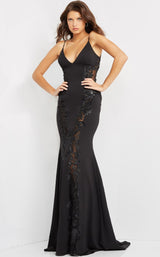 1 of 4 Jovani 07296 Black