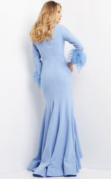 2 of 4 Jovani 07338 Periwinkle