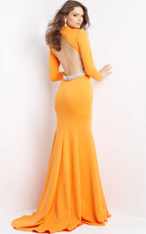 3 of 8 Jovani 07392 Orange