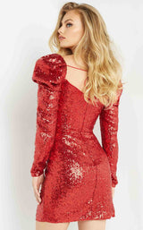 4 of 4 Jovani 07770BG Red