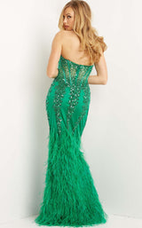 3 of 6 Jovani 08142 Emerald