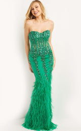 1 of 6 Jovani 08142 Emerald