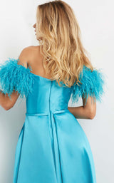 4 of 4 Jovani 08321BG Teal