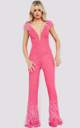 1 of 5 Jovani 08554 Hot Pink