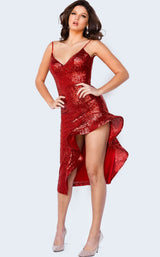 2 of 4 Jovani 09987 Red