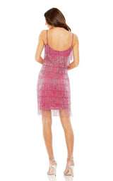 3 of 3 Mac Duggal 10006 Dress Hot-Pink