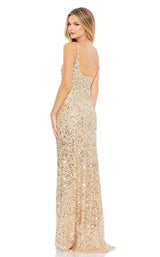 6 of 13 Mac Duggal 10705 Gold