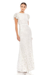 2 of 4 Mac Duggal 10748 White