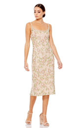 1 of 3 Mac Duggal 10755 Nude Multi