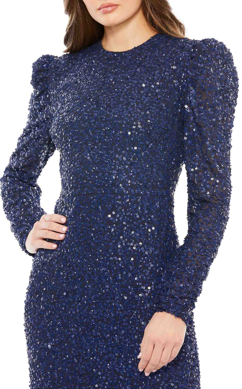 Mac Duggal 10865 Navy