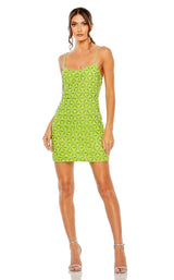 1 of 6 Mac Duggal 10983 Dress Apple-Green