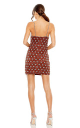 6 of 6 Mac Duggal 10983 Dress Nutmeg