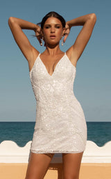 1 of 2 Primavera Couture 11036 Ivory