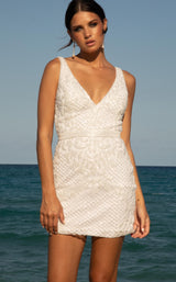1 of 2 Primavera Couture 11037 Ivory