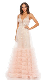 1 of 3 Mac Duggal 11183 Peach