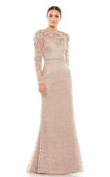 1 of 4 Mac Duggal 11217 Dress Nude