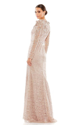 4 of 4 Mac Duggal 11217 Dress Nude