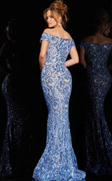 5 of 5 Jovani 1122 Dress Periwinkle