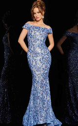 3 of 5 Jovani 1122 Dress Periwinkle