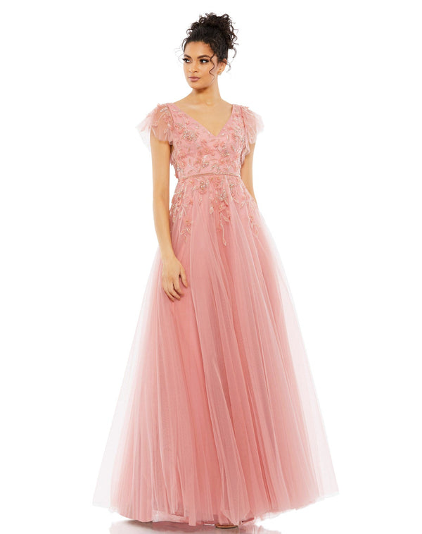 Mac Duggal 11224 Salmon