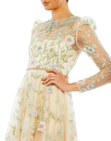 2 of 3 Mac Duggal 11226 Nude