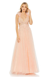 1 of 3 Mac Duggal 11269 Peach