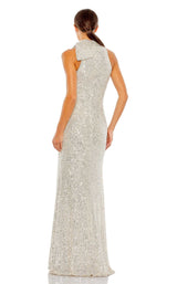 6 of 9 Mac Duggal 11280 Nude/Silver
