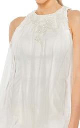 3 of 6 Mac Duggal 11294 White