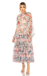 1 of 3 Mac Duggal 11405 White Multi