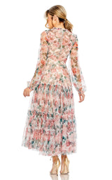 3 of 3 Mac Duggal 11405 White Multi