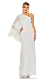 1 of 6 Mac Duggal 11442 White