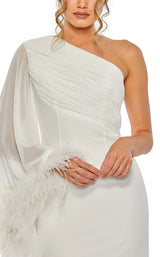 4 of 6 Mac Duggal 11442 White