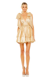 2 of 6 Mac Duggal 11657 Dress Pale-Gold