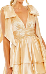 4 of 6 Mac Duggal 11657 Dress Pale-Gold