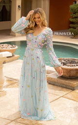 4 of 9 Primavera Couture 12024 Powder-Blue