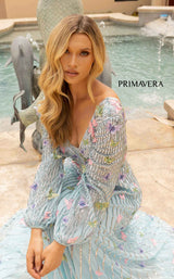 5 of 9 Primavera Couture 12024 Powder-Blue