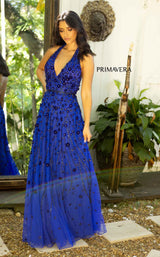 2 of 3 Primavera Couture 12055 Royal Blue
