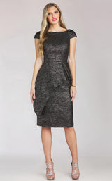 1 of 2 Gia Franco 12170 Black/Silver