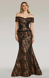 1 of 3 Gia Franco 12267 Black/Bronze